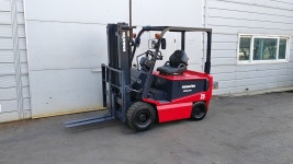 코마스 전동지게차 2.5톤 2단 3000MM FB25 : 주식회사건우중기