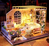 Magic House Lovelycottage돌하우스 미니어처 LED : 라꾸라꾸재팬