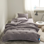 별다방 세미 마이크로 워싱 차렵이불 세트_그레이 : 차앤코코 CHAnCOCO