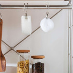 접착식 투명후크10P 스텐 고리10P 20개1세트 : 에테르코