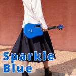LAVA U FreeBoost Sparkle Blue - 관리가 필요없는 카본우쿨렐레 : 경은어쿠스틱