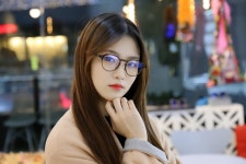 드므앤 안경 인아웃13 INOUT C3 브라운 얇고 가벼운 남녀공용 뿔테안경 : 유리아이