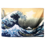 가나가와 해변의 높은 파도 아래 대형 패브릭 포스터 : 핫딜홀릭