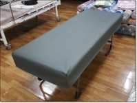 (인조가죽) 레쟈 병원침대커버 - 1068 회색 / 주문제작 : theseller