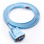 시스코 호환콘솔케이블 1.5M CONSOLE CABLE DB9F to RJ45(RJ45 to RS232) : 유비큐넷
