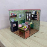 DIY 내방꾸미기 만들기 세트/미니어처 하우스 만들기/헤이리 미니어처/마루공방 : 헤이리미니어처