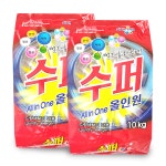 수퍼올인원 세탁세제 10kgx2 : 좋은향기세제몰