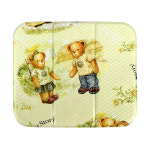 J0039/ (2532) PVC 베어 스토리 엠보싱 다용도 미니 매트 : 크린이오