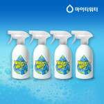 마이티워터 전해수 향균 살균 뿌리는 세정제 520ml x 4개 : 마이티워터샵