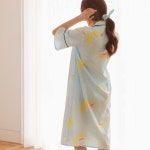 카카오프렌즈 베이비드리밍 어피치 러블리 원피스 파자마 잠옷 헤어밴드 포함 : 모아이템