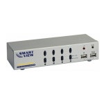 (주)근호컴 [강원전자]USB KVM 4_1 스위치 (IC-714-IAUR) : 근호컴