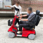 장애인전동스쿠터 노인전동차대여 전동휠체어단기대여 단기렌탈 체험 : 힐빙케어