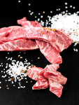 미국산 냉장 소고기 혼합세트 500g 부채살/토시살/알목심/갈비살 구성 구이용 캠핑고기 : 동부축산유통