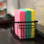 2배 도톰한 뉴크린 부직포행주 3p 업소용 다회용 : 리빙팩토리샵