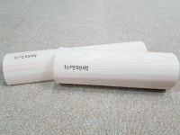 국내산 목침 운동 경추 베개 일자목 거북목 편백나무 경침 일반형 소 (30x10x5.5) : 편백공작소