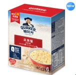 퀘이커오트밀 바나나&아몬드 30g x 6 x 5 : 이리와