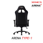 제닉스 ARENA TYPE 1 게이밍 게임용 컴퓨터 PC방 목받침 의자 : 디바이스프로