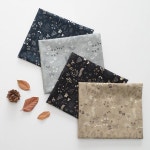 CP-001 면20수 평직 코튼 원단 패브릭 DIY 프린트-어반가든 4종 1/4마 원단 패키지 : 코튼빌