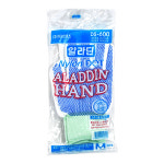 (0200) 대성핸즈 알라딘 작업용 다용도 나일론 반코팅 도트 목장갑 (M) : 크린이오