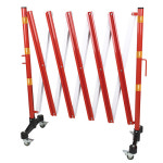 이동식 바리케이드 바리케이트 가이드라인 휀스 가림막 공사현장 출입금지 접이식 3m : 공구뚝딱