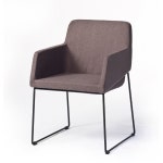 라벤더 블루 1인 암체어 집꾸미기 커피숍 네일샵 체어 까페 업소용 디자인 의자 : 채움아이디