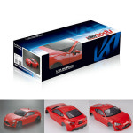 (하이 퀄리티 도색 완료 바디) 1/10 Toyota 86 Finished Body Red (Printed) Light buckets assembled : 아이하비