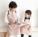 커플앞치마 세트 유아 앞치마 어린이 아기 어린이집준비물 아이어른 베이킹 엄마 선생님 : 한국코리아