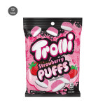 Trolli Strawberry Puffs Gummi Candy 트롤리 딸기 퍼프스 구미  120g( 4.3oz) 12팩 : 해담코리아