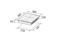 [하츠] 전기쿡탑_인덕션 1구_IH-132S : 주식회사 보성에이치테크
