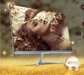 중소기업 24인치 모니터 울트라 슬림 화이트 비트엠 B2477IPS 무결점 : 인예상사