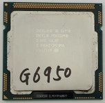 인텔 펜티엄 G6950 (클락데일)(중고품) / 인텔(소켓1156) / 32nm / 듀얼 코어 / 쓰레드 2개 / 기본 클럭: 2.8GHz / 256KB x2 / 3MB... 