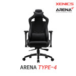 제닉스 ARENA TYPE-4 게이밍 게임용 컴퓨터 PC방 목받침 의자 : 디바이스프로