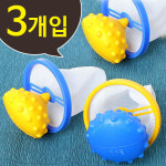 코텍 그린빙빙볼 3p (세탁볼 세탁기 이물질제거 세탁 : 파크무역