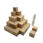 조이앤에듀 쌓기나무 100pcs (2cm) / 목공풀 2개 증정 / 소마큐브 / 소마큐브 만들기 : 몬스터매스몰