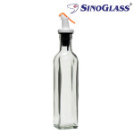 시노글라스 사각 오일병 간장병 소스통 양념통 참기름병 조미료통 150ml : 미쎄스킴