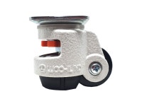 WI 40S 백색 휠마스터  높낮이조절바퀴 캐스터 : 효성ANP