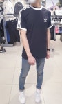 [아디다스오리지널스]CW1203 3-STRIPES TEE 삼선반팔티 파스텔컬러 기본반팔 커플템 우정템 단체티 : 뉴코아강남 아디다스오리지널