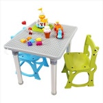 플라팜 큰블럭유아책상세트 레고듀플로호환 공부상 아기밥상 듀플로상 : 하루웰빙 광진구지점