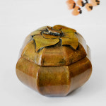 [다련한지공예] 고색한지공예 홍시 항아리 1kg (한지항아리 쌀통 뒤주 쌀독 단지 차통) : 다련한지공예