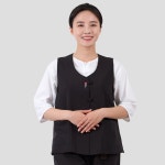 [여성] 린넨 삼색 조각패치 조끼 개량 생활한복 절복 법복 : 생활한복토지