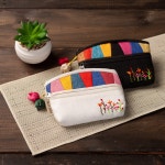 고급 대마(패브릭) 전통 조각보 자수 카드 동전지갑 : 하마공방:D