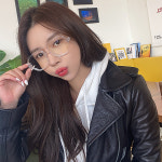 젠틀투명안경 패션안경 투명안경 빅사이즈 뿔테안경 : 유유존