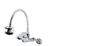 K2-800C 주방수전 싱크수전 자바라타입 벽붙이 친환경 : 파인힐 마트