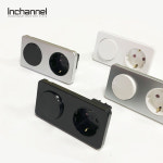 인채널 빌트인콘센트 위너스 인테리어 미니 매입 스위치 2구 모음 매립 콘센트 : 아키케어