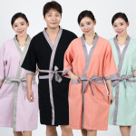 VSA01 7컬러 스판 엠보패턴 사우나 호텔 미용 검진복 : 웰컴가운