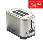 남양 키친플라워 쿠킨 전기 토스터기 KF-TS400 스텐 토스트 7단계 해동 재가열 기능 : ANDMORE