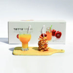 애플 한아름 기프트 세트(사과즙+사과칩) : 영주마실