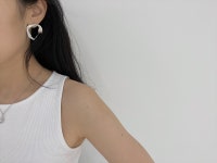 Bold earring/볼드 이어링/볼드 귀걸이 : 알로하선샤인