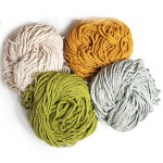 칼라푼사120합(4.5mm)한타래 면로프 면줄 마크라메재료 실 : 대구실사랑