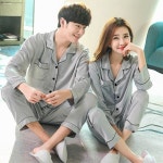 패밀리잠옷 빅사이즈커플잠옷 신혼 편한 실크 이쁜 : 함미마켓